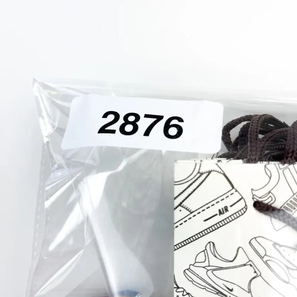 Lot of 9 Small Party Favor Gift Bags Shoes Sneakers Print White 6x5x2